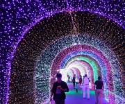 Шоу света в городе Наньчан провинции Цзянси