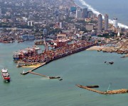 В порту Хамбантота на Шри-Ланке реализуется проект китайско-ланкийского сотрудничества