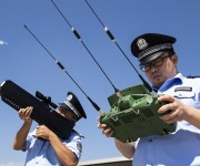 Полиция г. Тайюань использовала систему стоимостью миллион юаней для перехвата беспилотника