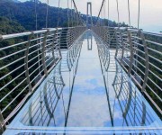 Самый длинный стеклянный мост в провинции Гуандун