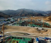 Строительные работы в соревновательной зоне Чжанцзякоу зимней Олимпиады-2022 идут по плану